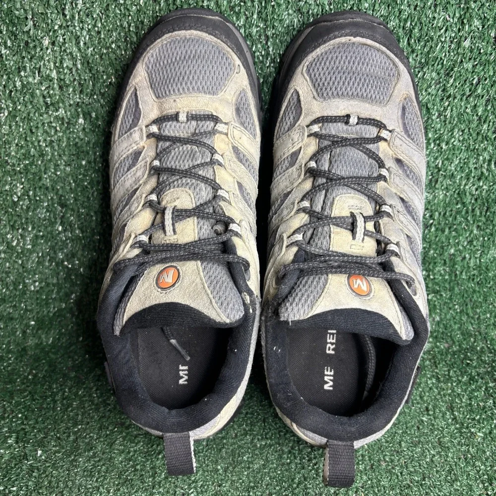 Merrell Moab 2 Waterproof Vibram Hiking Gorpcore Trail Shoe Grey Mens Size 9.5